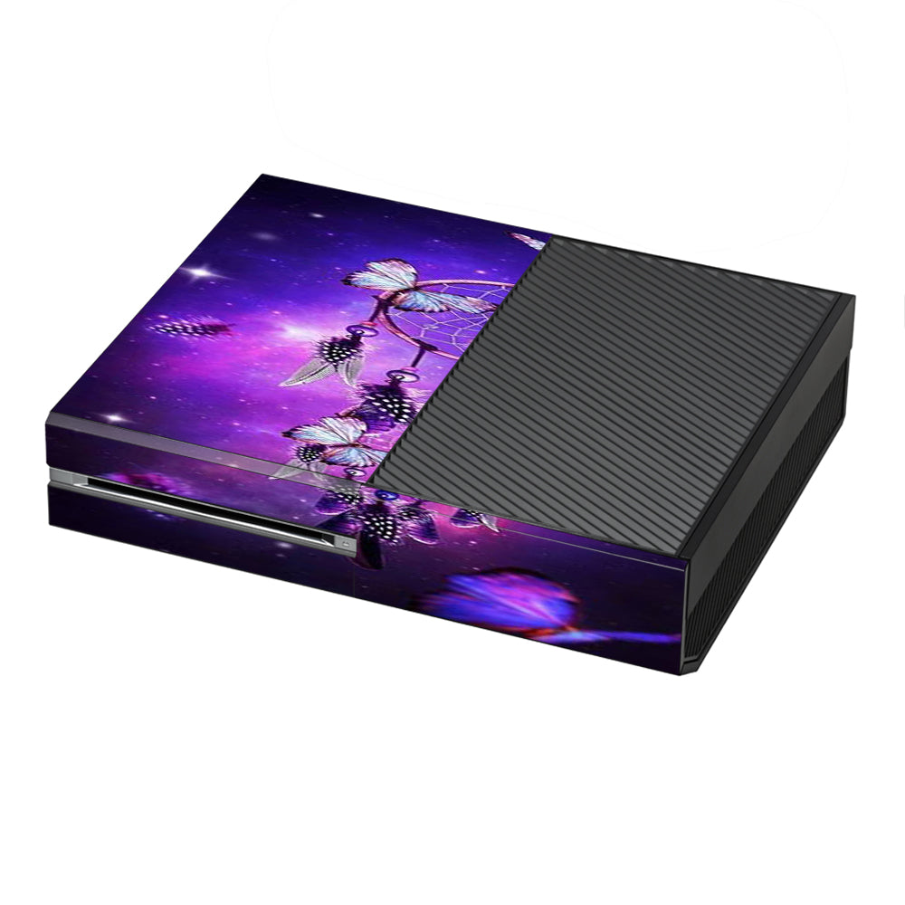  Dreamcatcher Butterflies Purple Microsoft Xbox One Skin