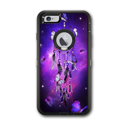  Dreamcatcher Butterflies Purple Otterbox Defender iPhone 6 PLUS Skin