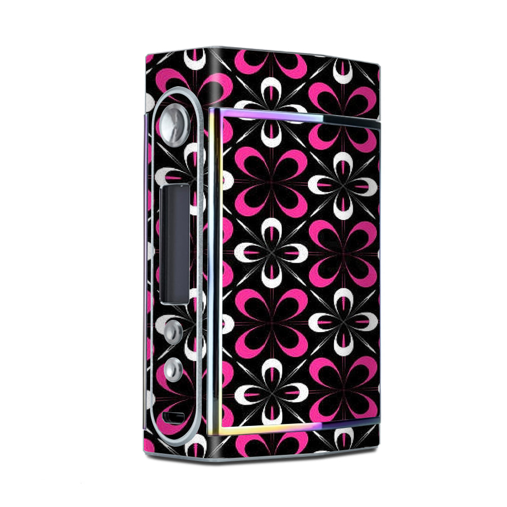  Abstract Pink Black Pattern Too VooPoo Skin