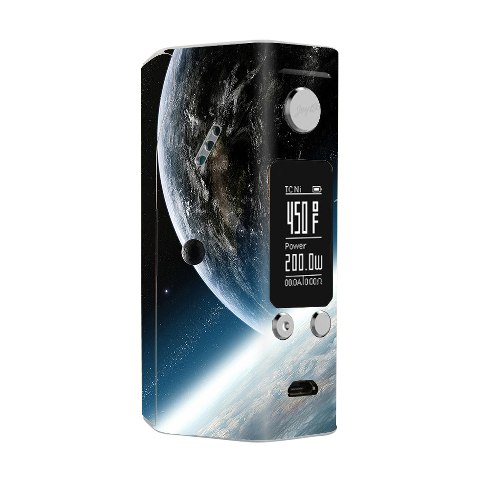  Earth From Space Wismec Reuleaux RX200S Skin