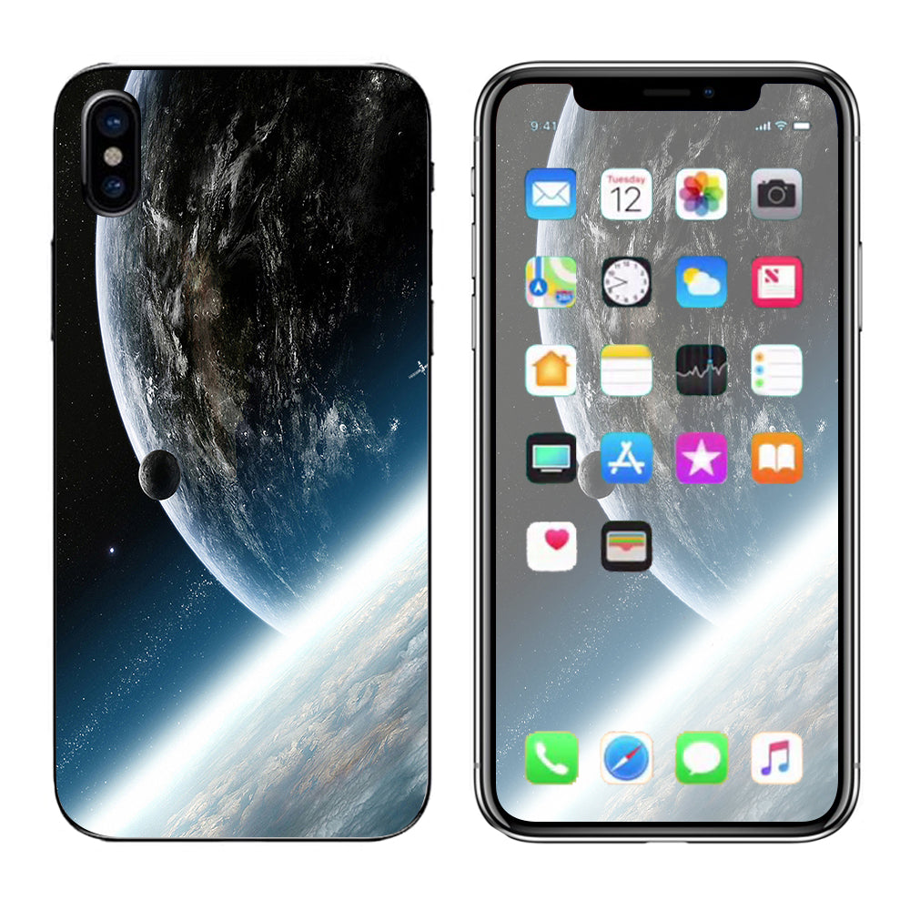  Earth From Space Apple iPhone X Skin