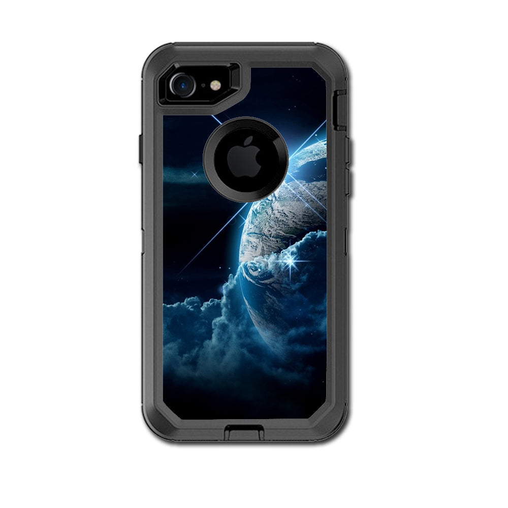  Earth Wrapped In Clouds Otterbox Defender iPhone 7 or iPhone 8 Skin