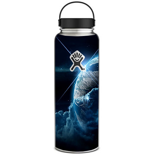  Earth Wrapped In Clouds Hydroflask 40oz Wide Mouth Skin