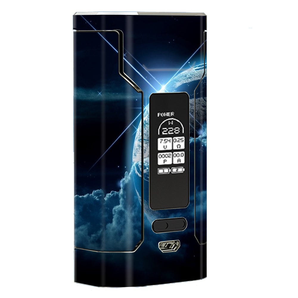  Earth Wrapped In Clouds Wismec Predator 228 Skin