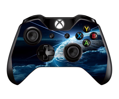  Earth Wrapped In Clouds Microsoft Xbox One Controller Skin