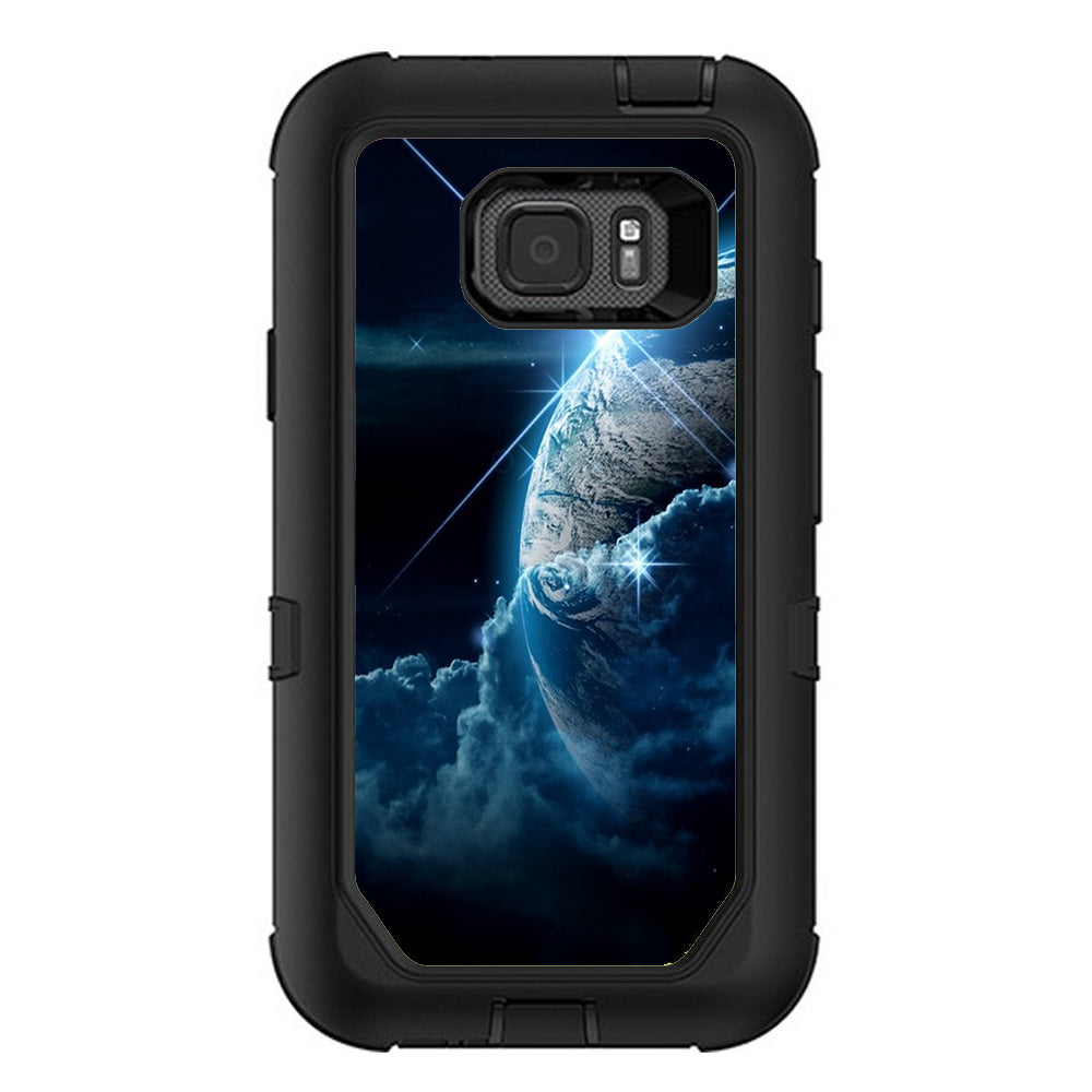  Earth Wrapped In Clouds Otterbox Defender Samsung Galaxy S7 Active Skin