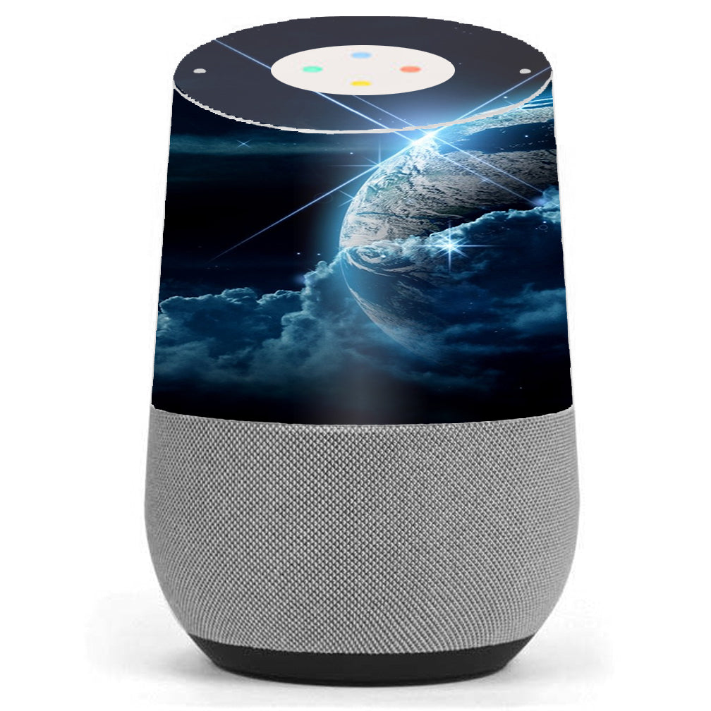 Earth Wrapped In Clouds Google Home Skin