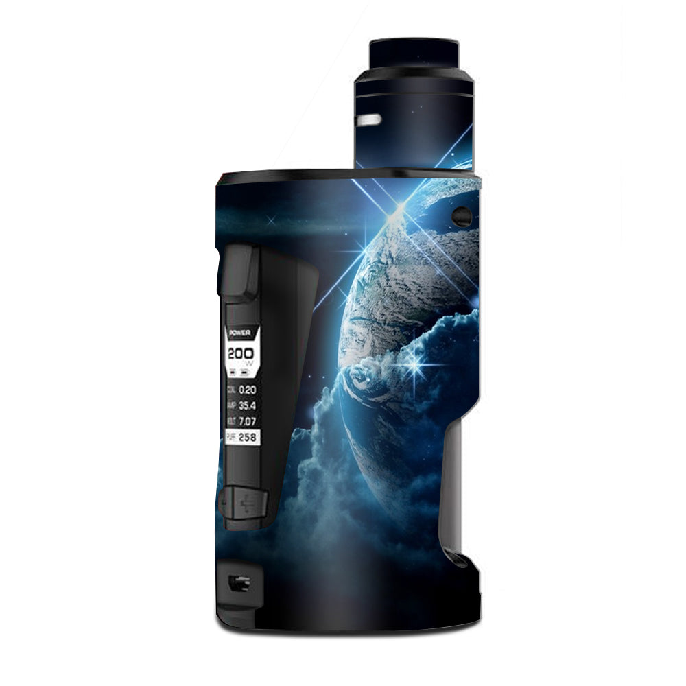  Earth Wrapped In Clouds G Box Squonk Geek Vape Skin