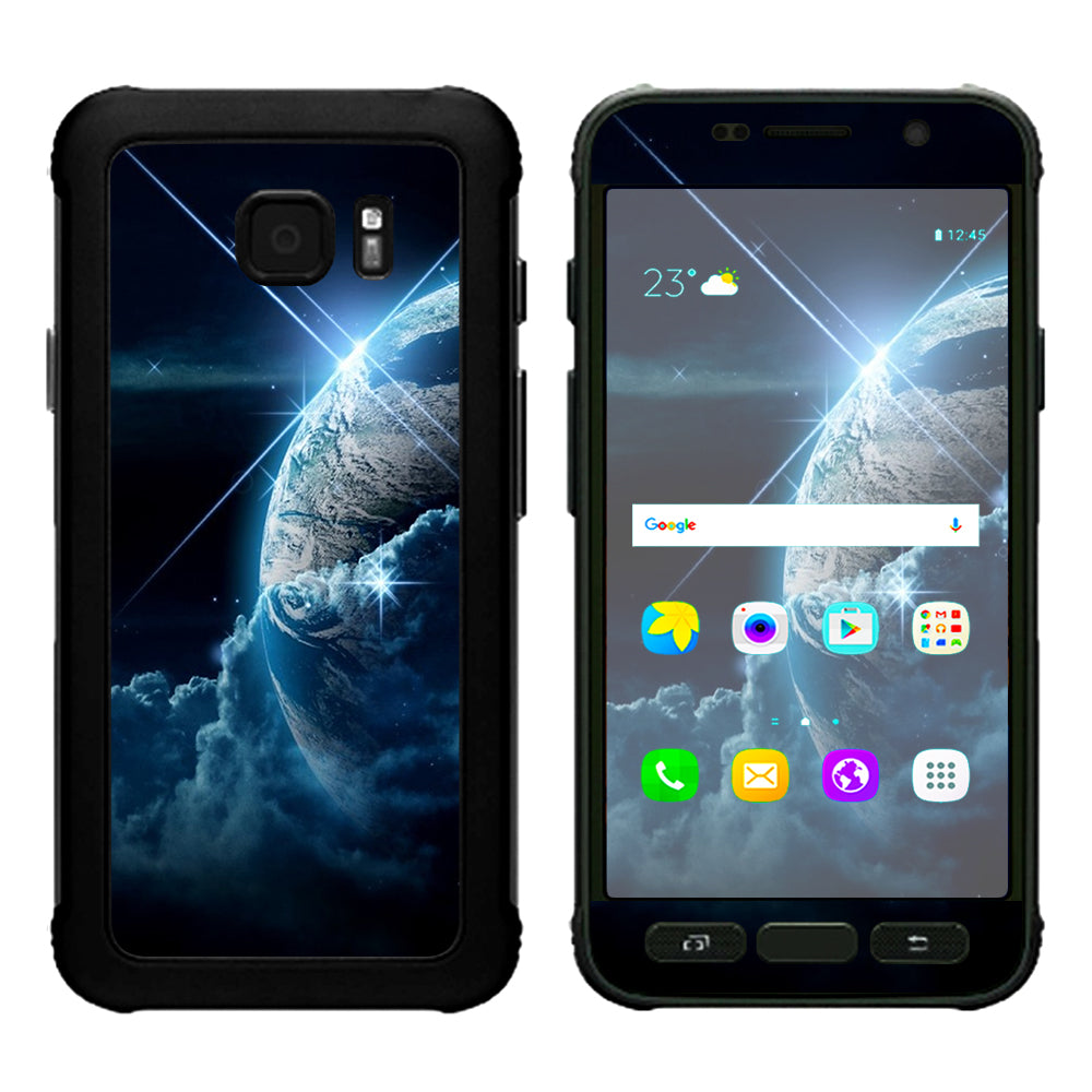  Earth Wrapped In Clouds Samsung Galaxy S7 Active Skin