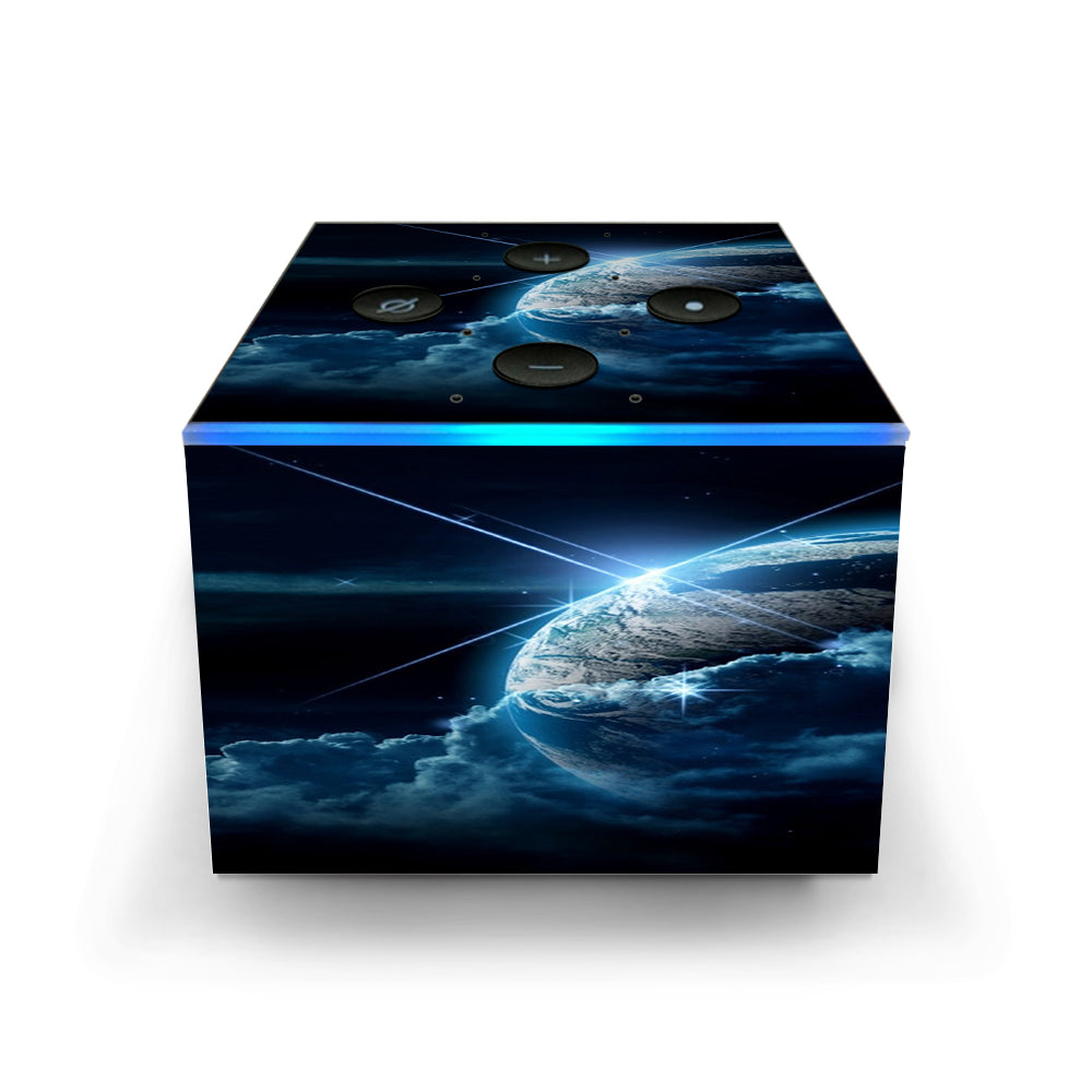  Earth Wrapped In Clouds Amazon Fire TV Cube Skin