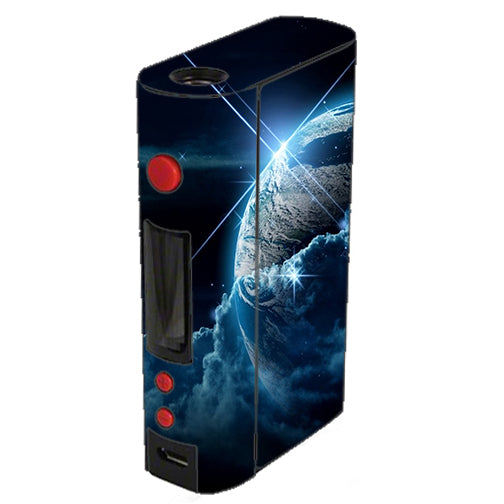  Earth Wrapped In Clouds Kangertech Kbox 200w Skin