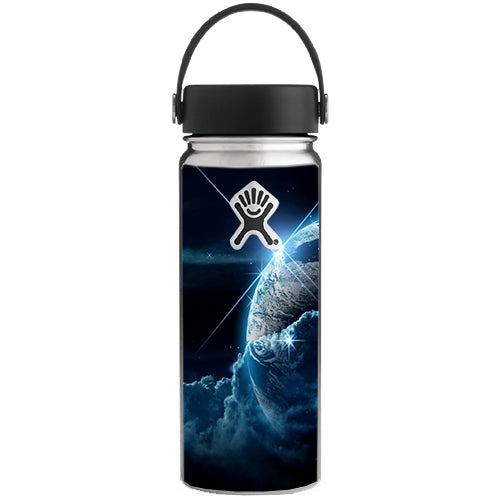  Earth Wrapped In Clouds Hydroflask 18oz Wide Mouth Skin