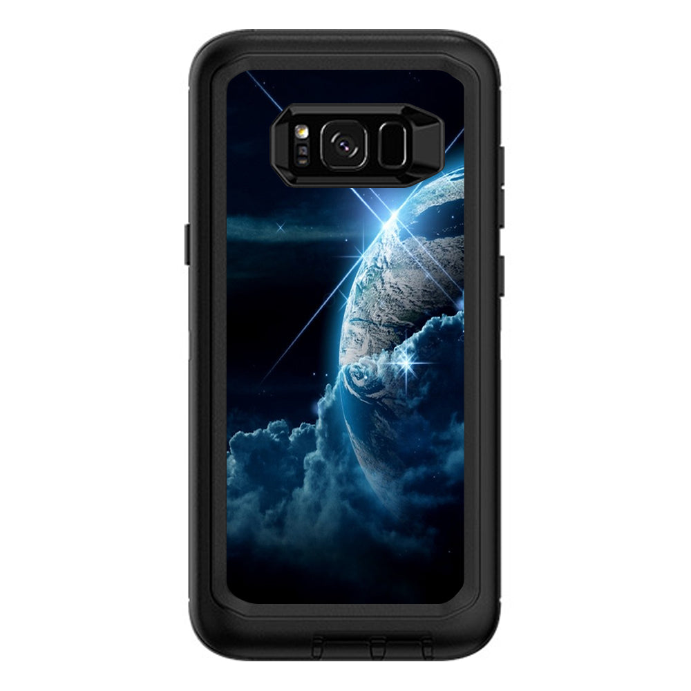  Earth Wrapped In Clouds Otterbox Defender Samsung Galaxy S8 Plus Skin