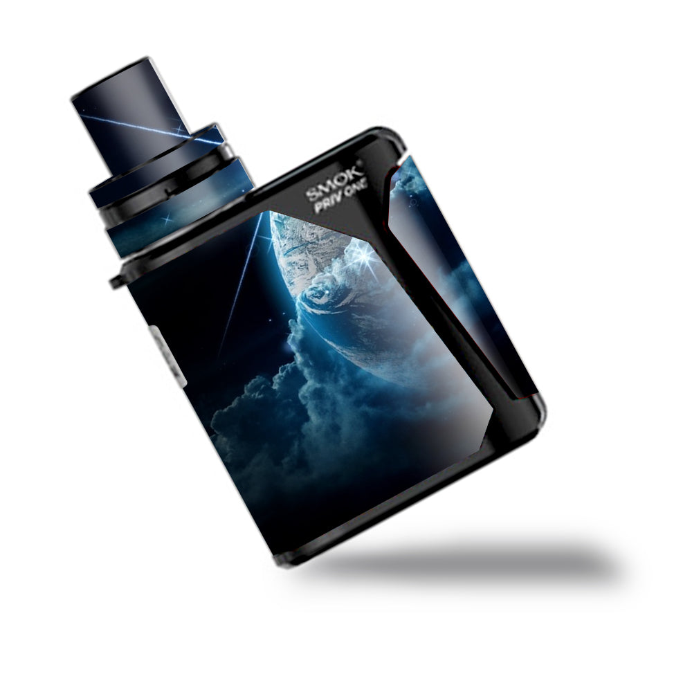  Earth Wrapped In Clouds Smok Priv One Skin