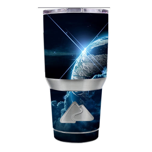  Earth Wrapped In Clouds Ozark Trail 20oz Tumbler Skin