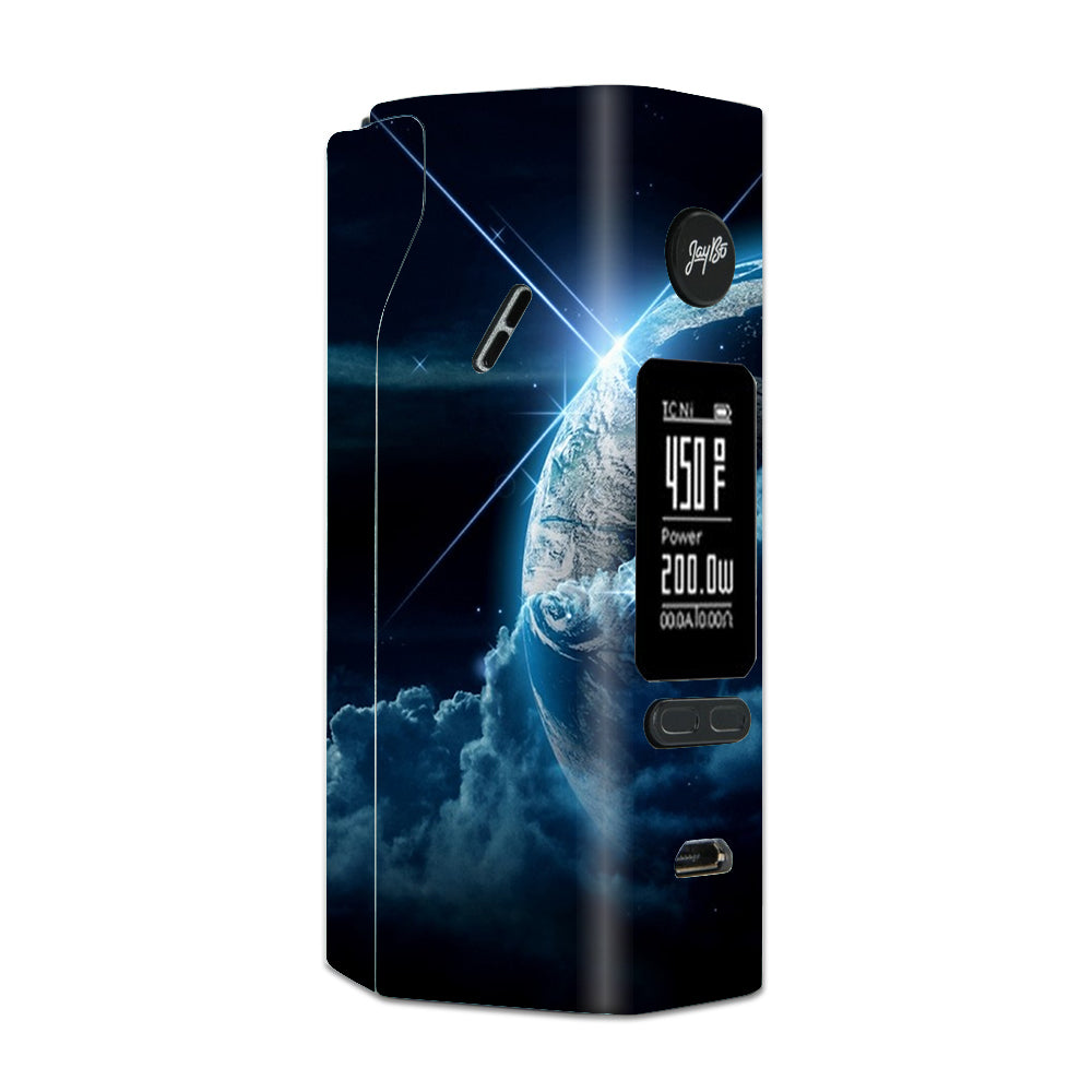  Earth Wrapped In Clouds Wismec Reuleaux RX 2/3 combo kit Skin