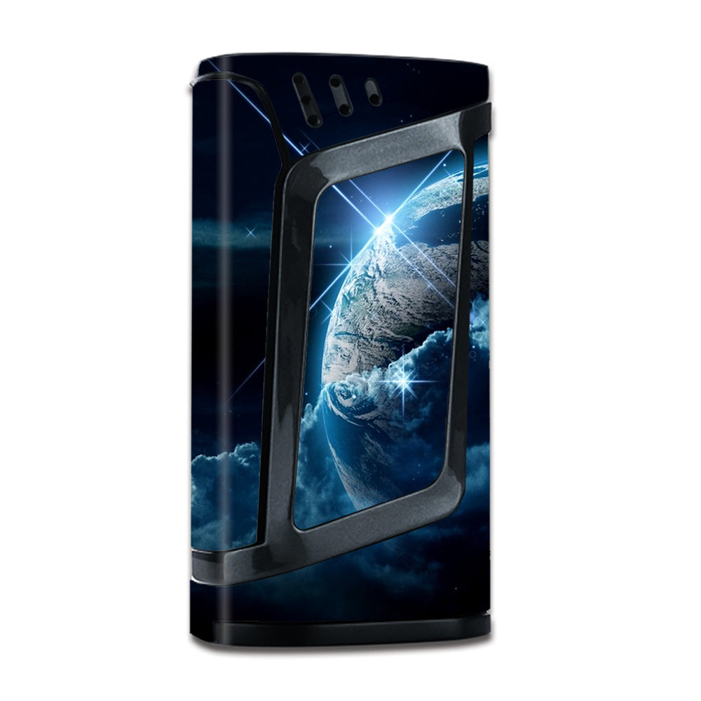  Earth Wrapped In Clouds Smok Alien 220W Skin