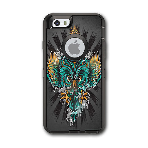  Owl Eye Tattoo Art Otterbox Defender iPhone 6 Skin