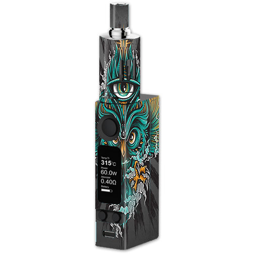  Owl Eye Tattoo Art Joyetech Evic VTC Mini Skin