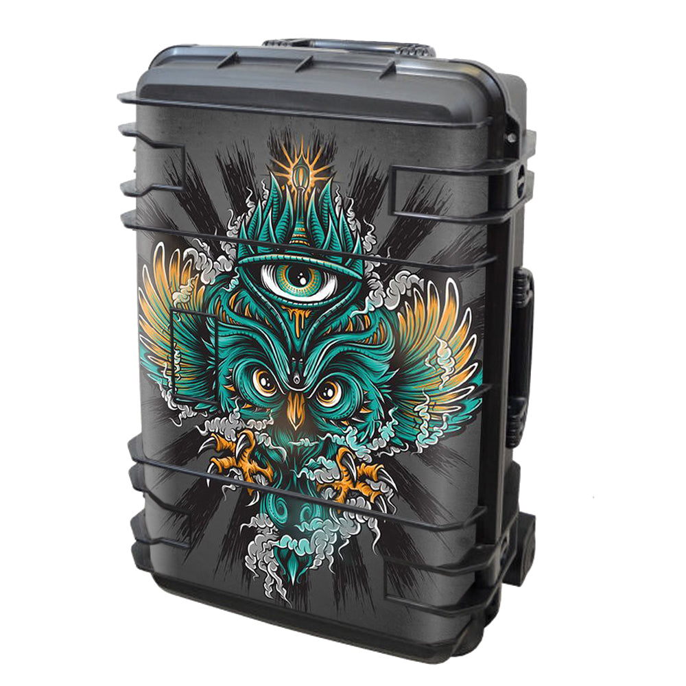  Owl Eye Tattoo Art Seahorse Case Se-920 Skin