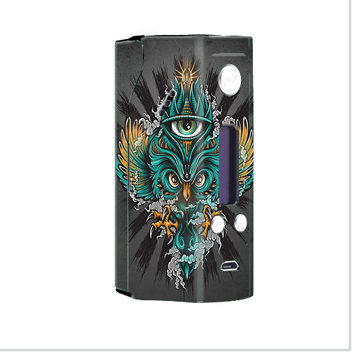  Owl Eye Tattoo Art Wismec Reuleaux RX200 Skin