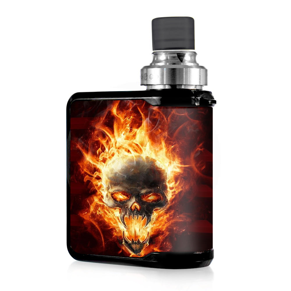  Fire Skull In Flames Mvape Mi-One Skin