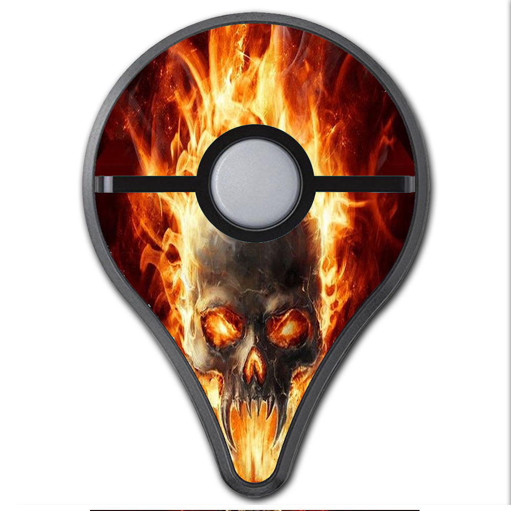 Fire Skull In Flames Pokemon Go Plus Skin