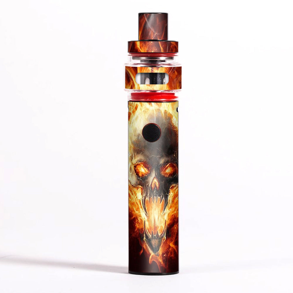  Fire Skull In Flames Smok Pen 22 Light Edition Skin