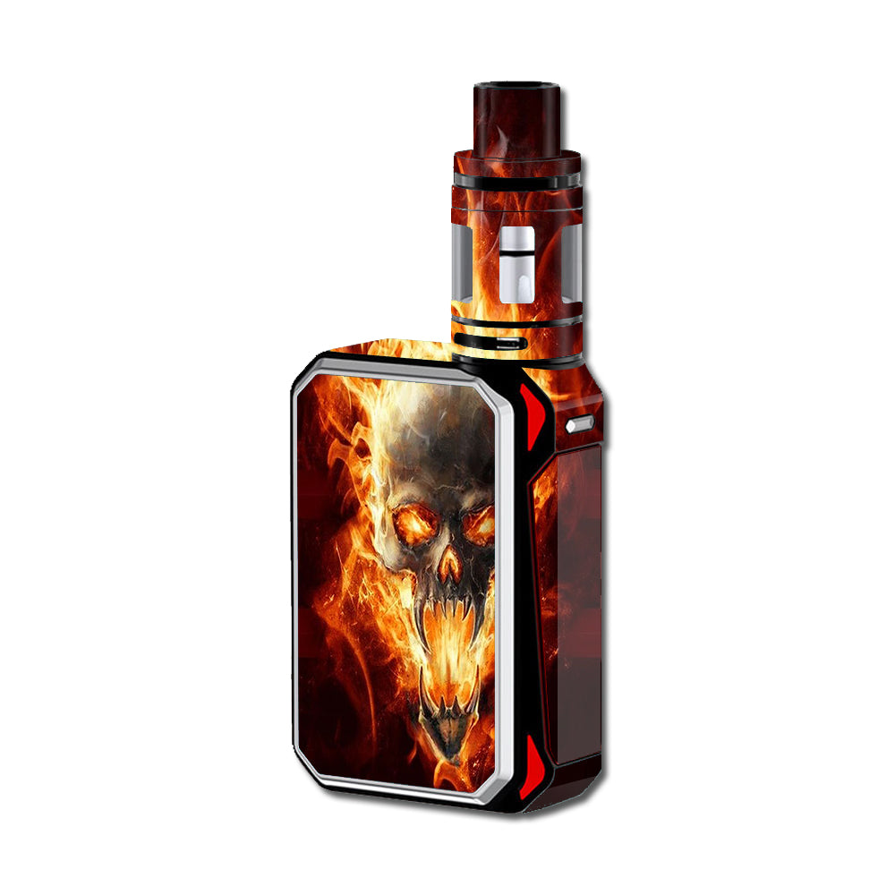  Fire Skull In Flames Smok G-Priv 220W Skin