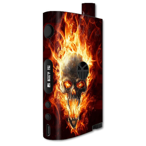  Fire Skull In Flames Kangertech NeBox Skin