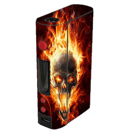  Fire Skull In Flames Kangertech Kbox 200w Skin