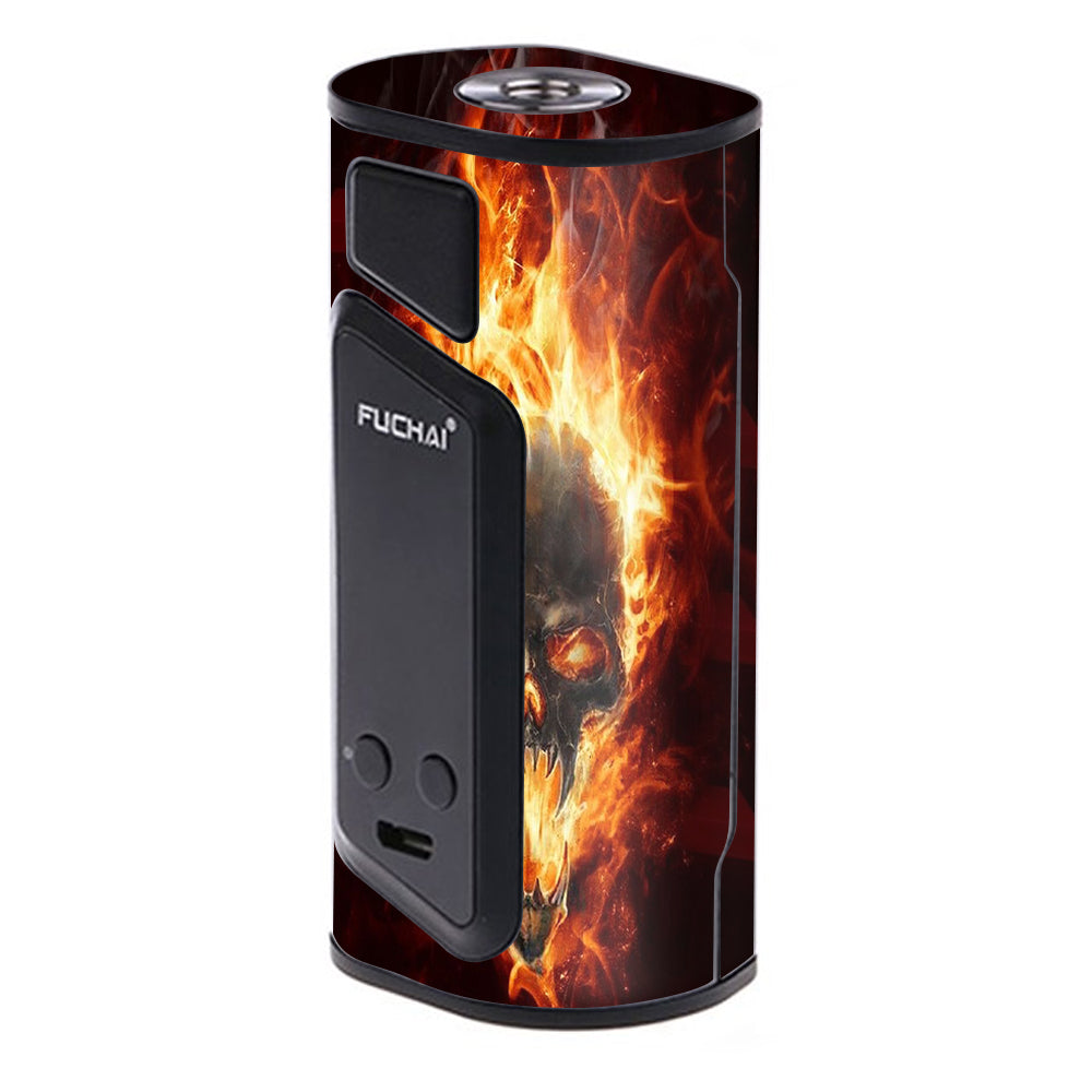  Fire Skull In Flames Sigelei Fuchai Duo-3 Skin