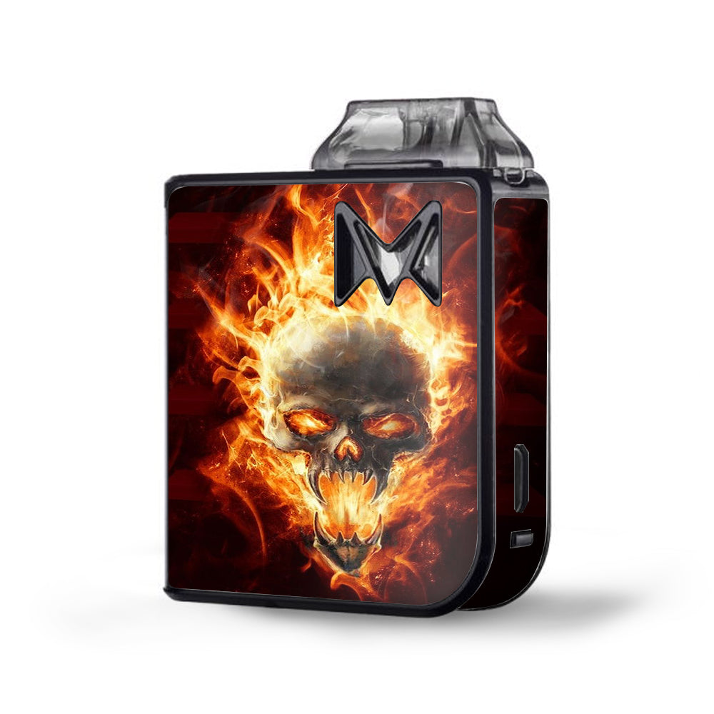  Fire Skull In Flames Mipod Mi Pod Skin