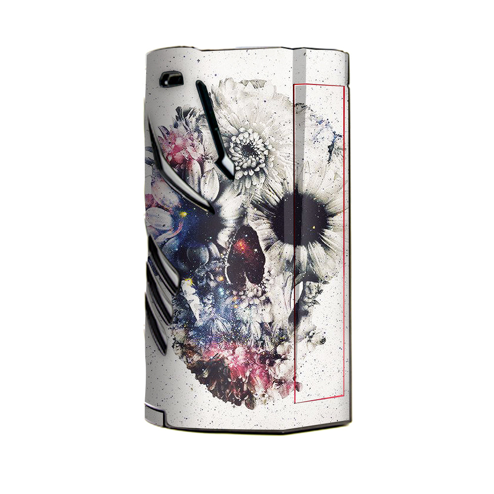  Flower Skull T-Priv 3 Smok Skin