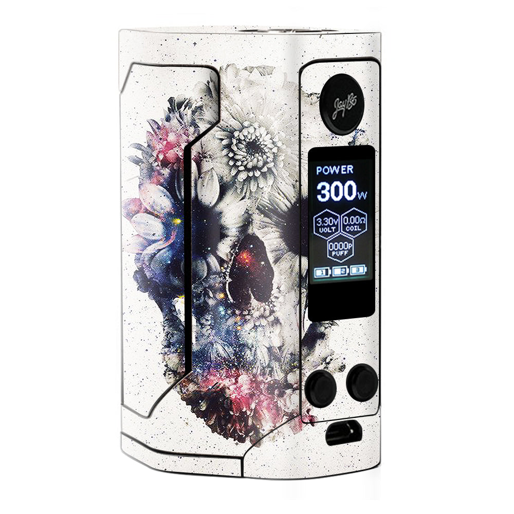  Flower Skull Wismec RX Gen 3 Skin