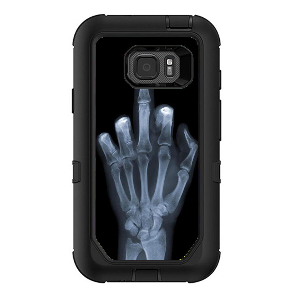  Hand Sign  X-Ray #1 Otterbox Defender Samsung Galaxy S7 Active Skin