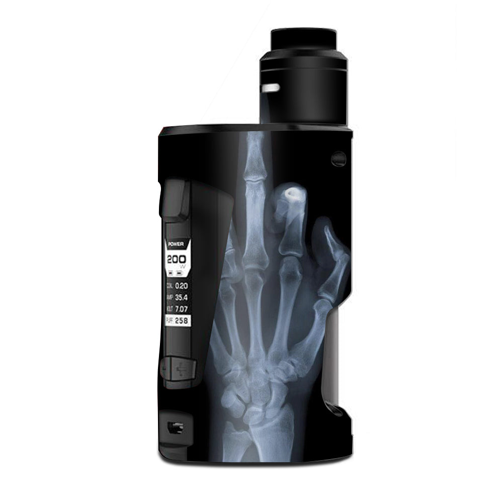  Hand Sign  X-Ray #1  G Box Squonk Geek Vape Skin