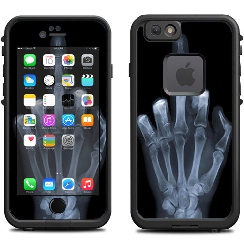  Hand Sign  X-Ray #1 Lifeproof Fre iPhone 6 Skin