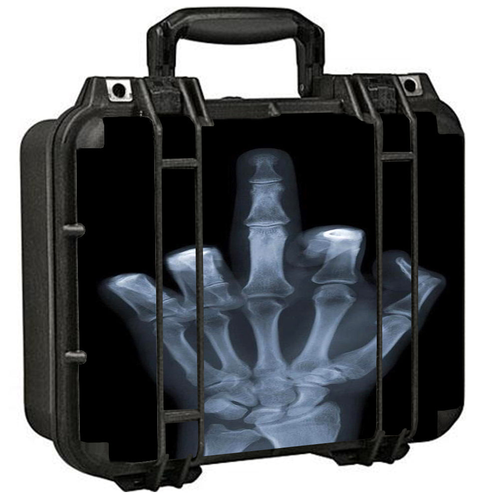  Hand Sign  X-Ray #1 Pelican Case 1400 Skin