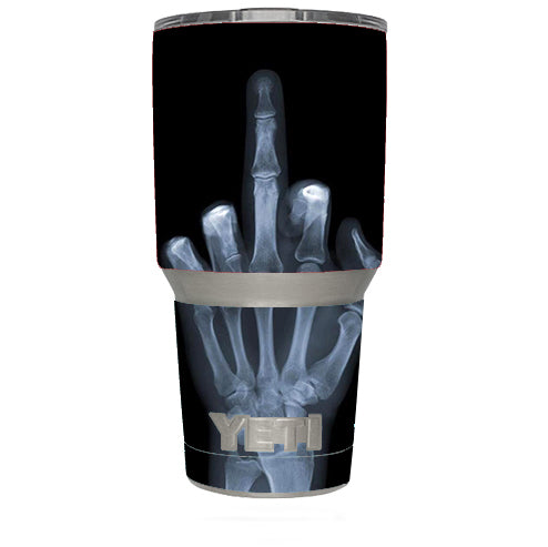  Hand Sign  X-Ray #1 Yeti 30oz Rambler Tumbler Skin