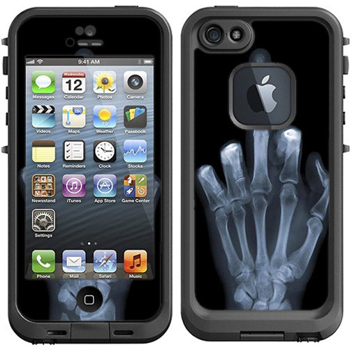 Hand Sign  X-Ray #1 Lifeproof Fre iPhone 5 Skin