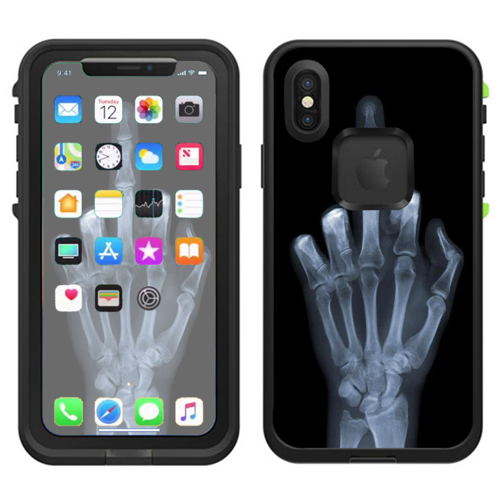  Hand Sign  X-Ray #1  Lifeproof Fre Case iPhone X Skin