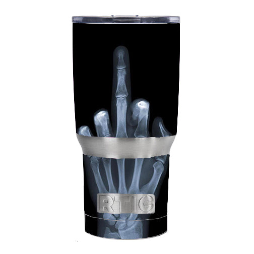  Hand Sign  X-Ray #1 RTIC 20oz Tumbler Skin