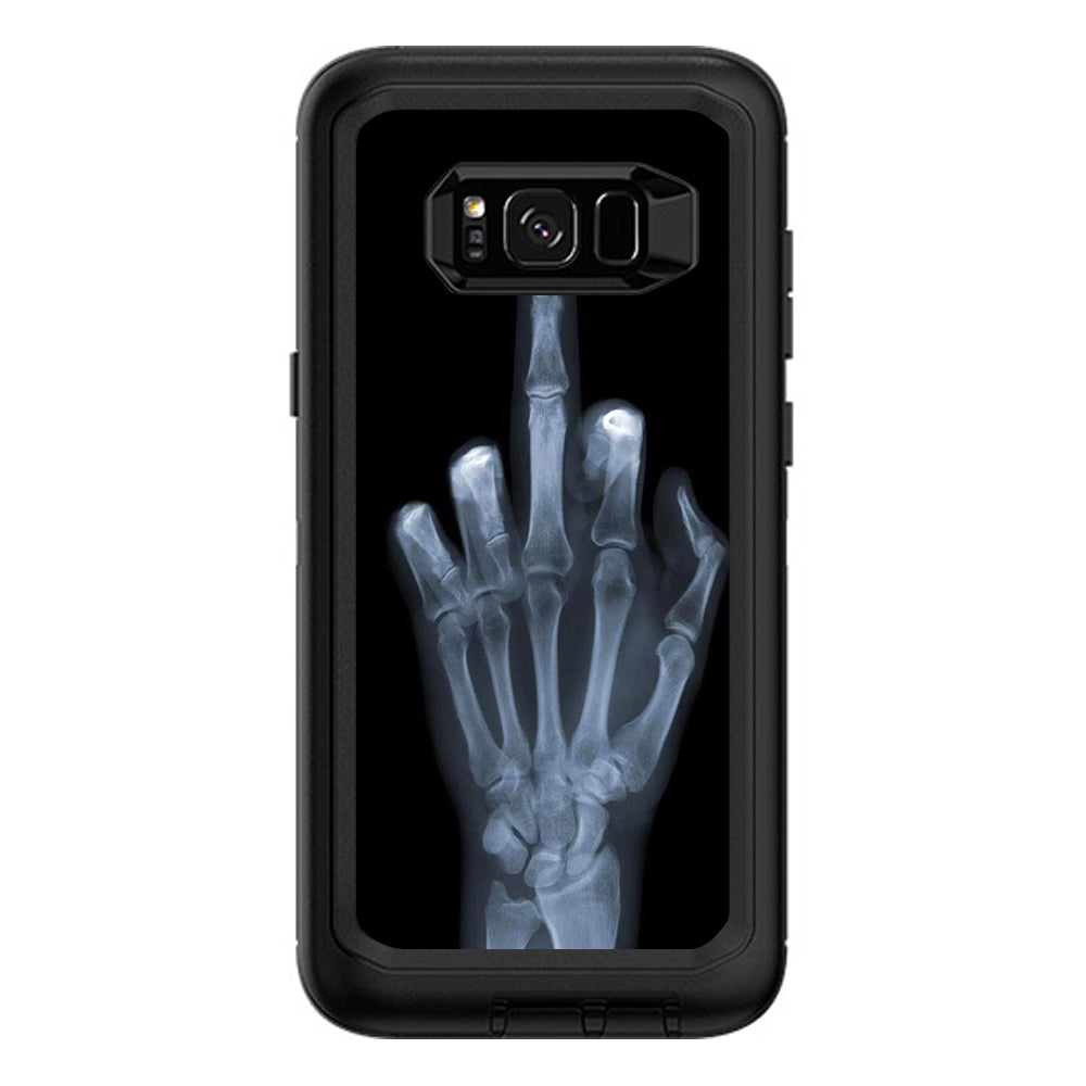  Hand Sign  X-Ray #1  Otterbox Defender Samsung Galaxy S8 Plus Skin