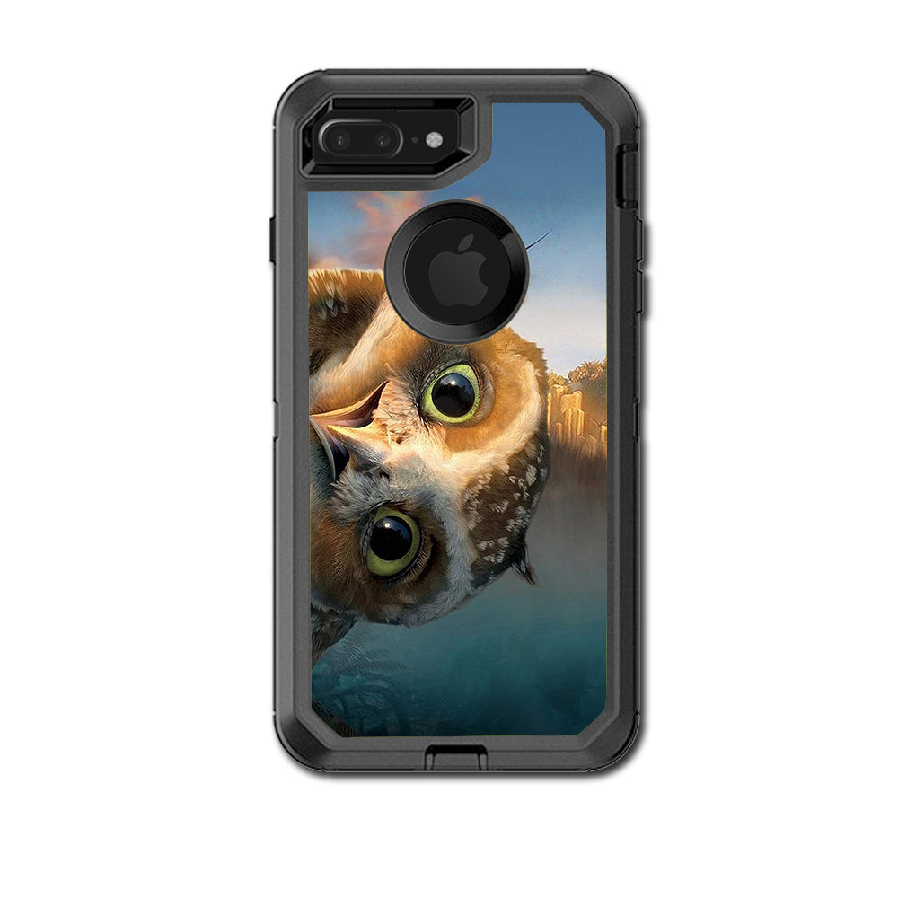  Funny Owl, Cute Owl Otterbox Defender iPhone 7+ Plus or iPhone 8+ Plus Skin