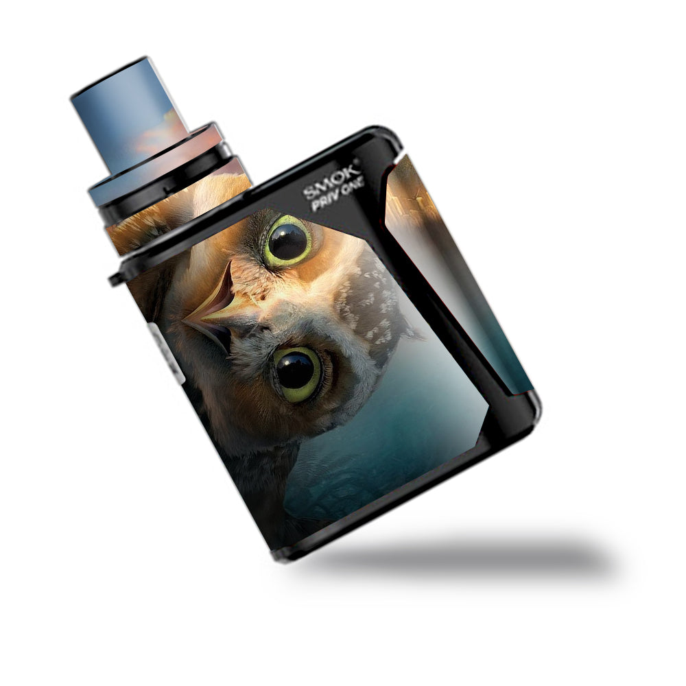  Funny Owl, Cute Owl Smok Priv One Skin