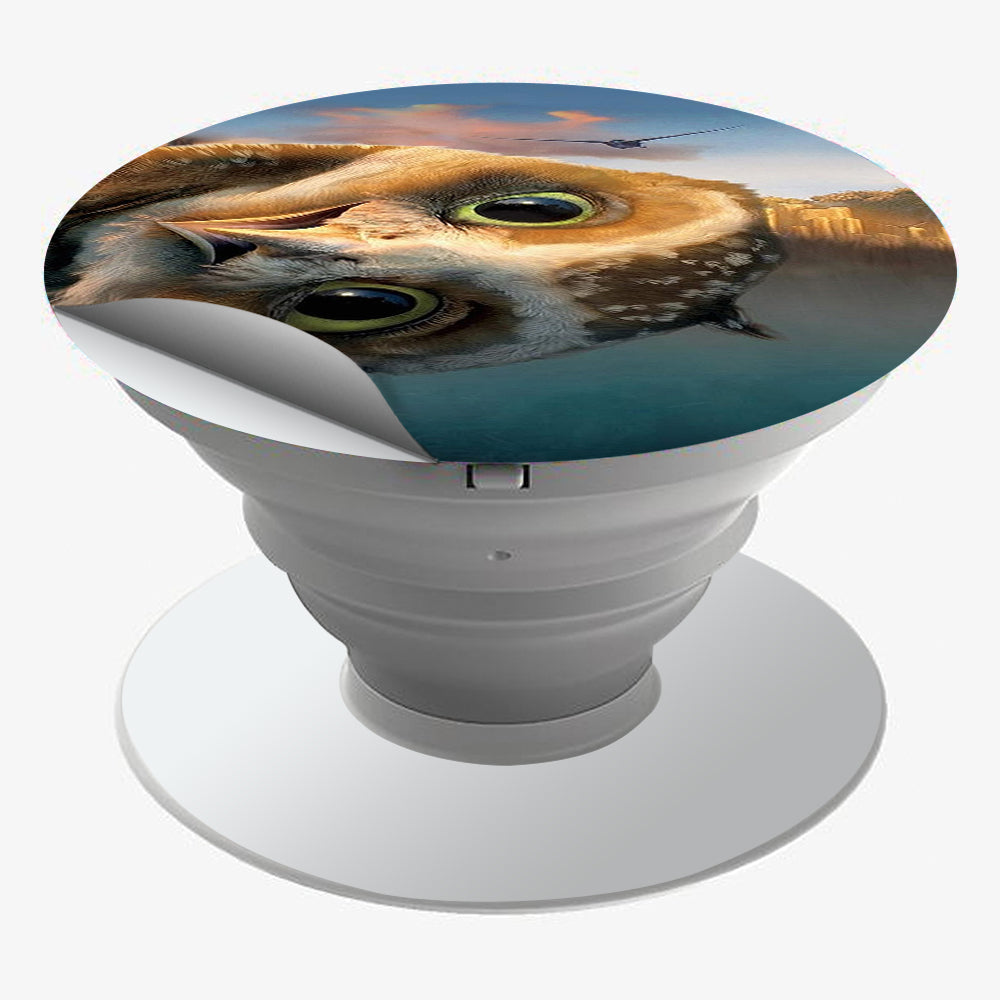  Funny Owl, Cute Owl Popsocket Pop Socket Skin