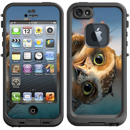  Funny Owl, Cute Owl Lifeproof Fre iPhone 5 Skin