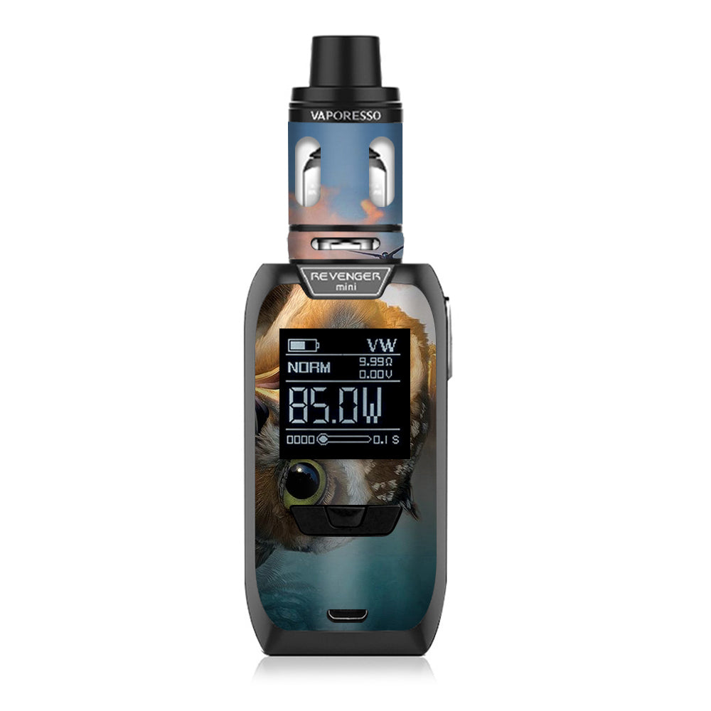  Funny Owl, Cute Owl Vaporesso Revenger Mini 85w Skin