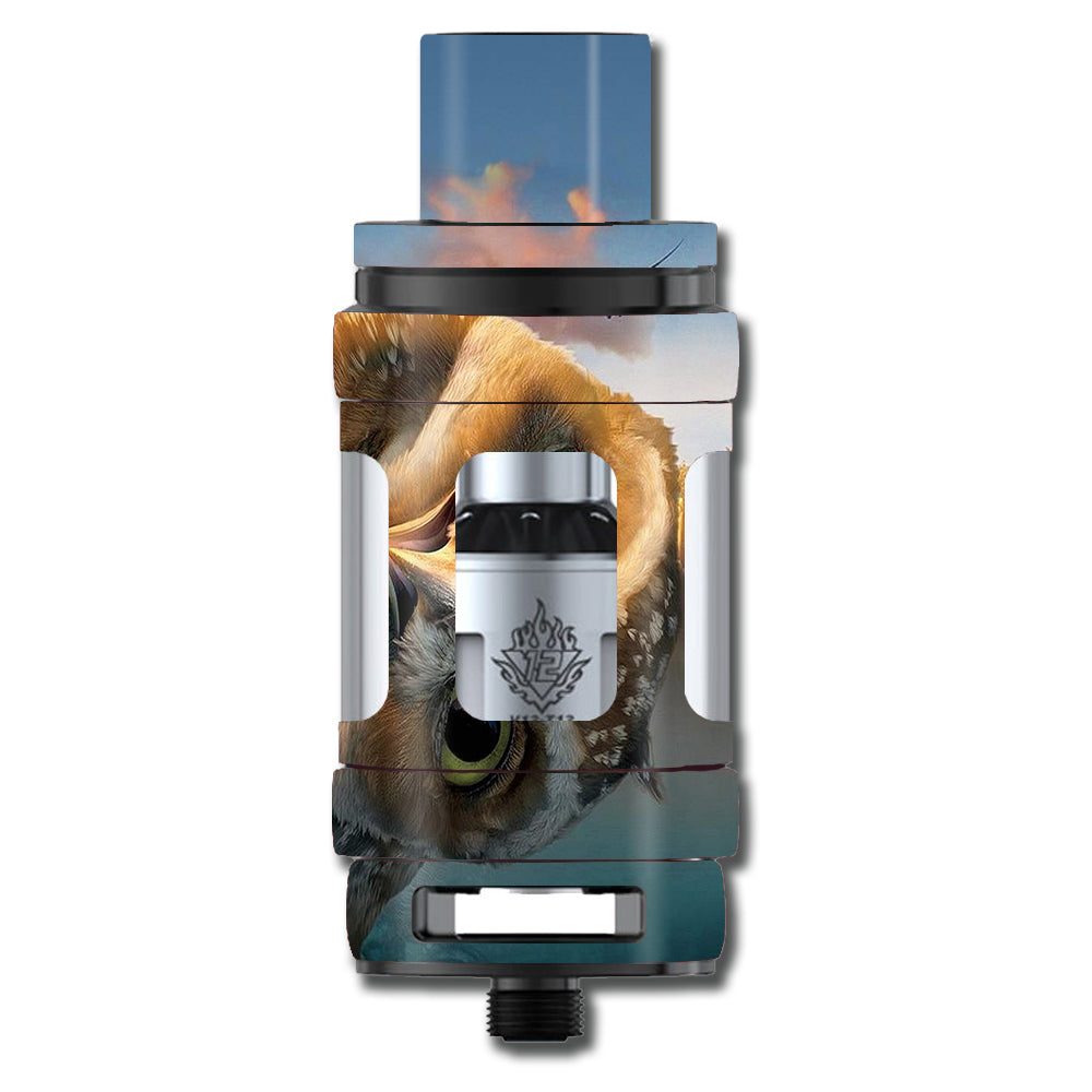  Funny Owl, Cute Owl Smok TFV12 Tank Skin